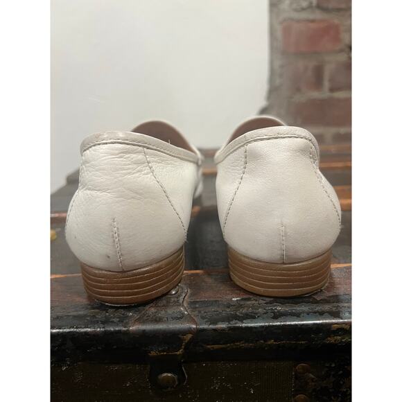 Born Women's Ardsley Preppy Loafer Leather White 8.5 Business Casual Officewear - Picture 6 of 11